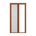 Schwellenloser Akkordeon Fliegengitter Insektenschutz – Bild 9