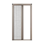 Schwellenloser Akkordeon Fliegengitter Insektenschutz – Bild 2