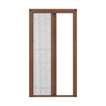 Schwellenloser Akkordeon Fliegengitter Insektenschutz – Bild 3