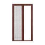 Schwellenloser Akkordeon Fliegengitter Insektenschutz – Bild 6