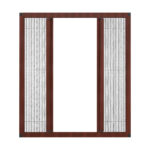 Doppelt plissiertes Akkordeon Fliegengitter Insektenschutz – Bild 3